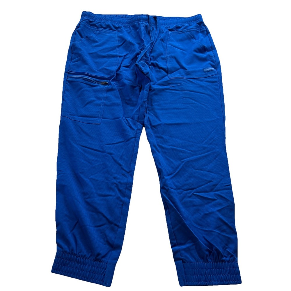 Cherokee‎ Scrubs Women's Petite L 34x26 Blue Medical Work Pants